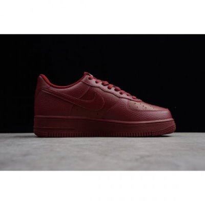 Nike Air Force 1 '07 Leather Team Kırmızı Kaykay Ayakkabı Türkiye - RBZRYGH5